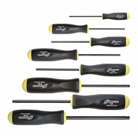 Set 8 Ball End Screwdrivers MPN:10633