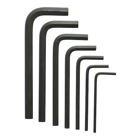 7 Piece SAE L-Shape Hex Key Set, 12345 MPN:12345
