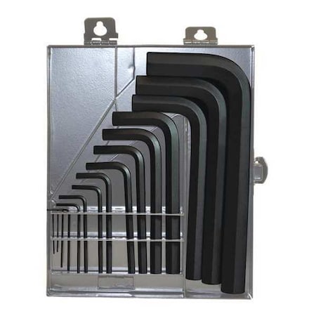 15 Piece Metric L-Shape Hex Key Set, 12394 MPN:12394