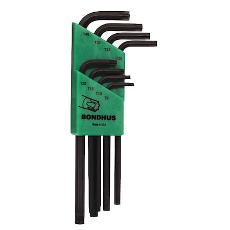 9 Piece Torx? L-Shape Torx? Key Set, 12699 MPN:12699