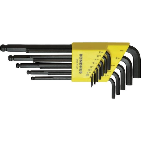 Metric L-Shape Ball Hex Key Hex Key, 3.5 mm Tip Size MPN:15758