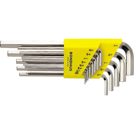 Metric L-Shape Hex Key Hex Key, 4.5 mm Tip Size MPN:16262
