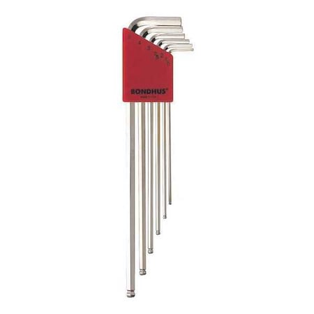 6 Piece Metric L-Shape Hex Key Set, 17046 MPN:17046