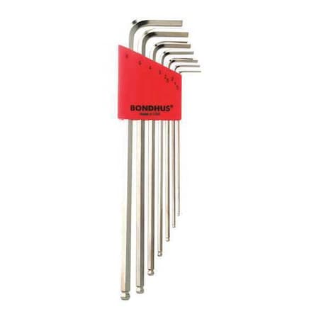 7 Piece Metric L-Shape Hex Key Set, 17092 MPN:17092