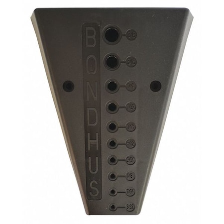 Inch Molded T-handle Stand Holds 10 Tools - Sizes: 3/32-3/8