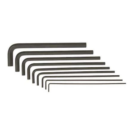 9 Piece SAE L-Shape Hex Key Set, 22789 MPN:22789