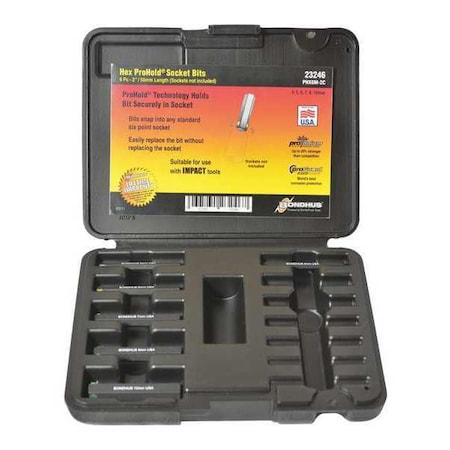 ProHold Hex Bits 2In, 6pcs MPN:23246
