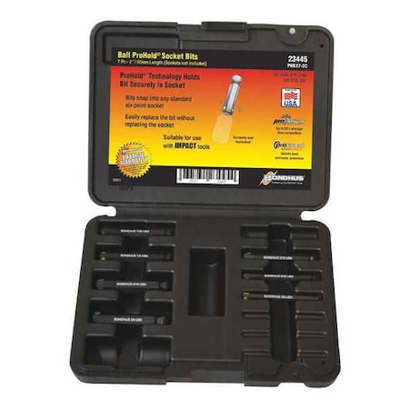 ProHold Ball Bit Set, 7 pcs MPN:23445