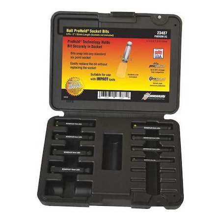 ProHold Ball Bit Set, 8 pcs MPN:23487