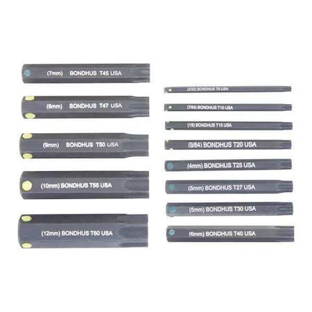ProHold Star Bit Set, 13 pcs MPN:32037