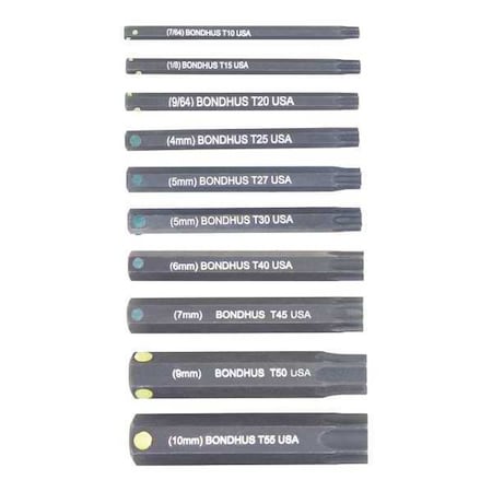 ProHold Star Bit Set, 10 pcs MPN:32038