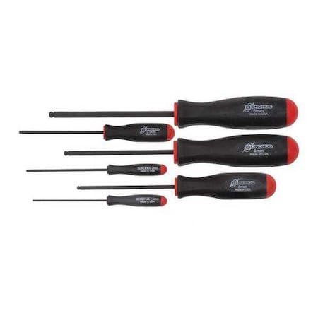 Bsx Metric Balldriver Hex Tool Set 1.5- 2- MPN:10686