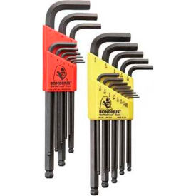 Bondhus 20699 22 Pc. Ball End L-Wrench Hex Key Combo Set .050-3/8