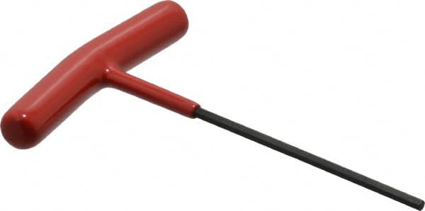 Hex Key: 3.00 mm Hex, Hex End, T-Handle Cushion Grip MPN:13356