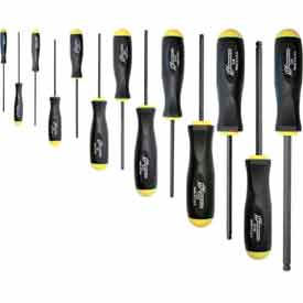 Bondhus 10637 Set 13 Balldriver Screwdrivers .050