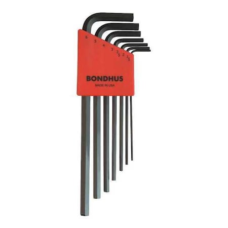 Set 7 Hex L-Wrenches 1.5-6MM - Long MPN:12192