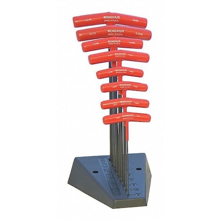 Metric T-Handle Hex Keyset w/Stand MPN:13189
