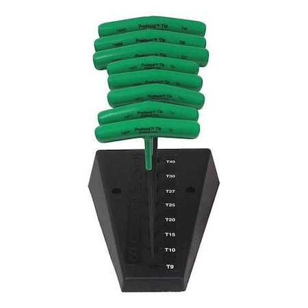 Set 8 Prohold Star T-Handles Grad Length T9-T40 MPN:74034