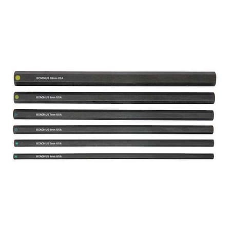 6PC Mm Prohold Socket Bit Set 6
