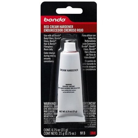 BondoRed Cream Hardener, 00913, .75oz, PK6 MPN:913SRP