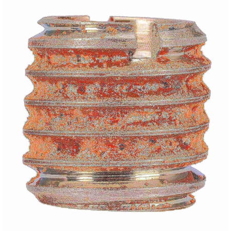 Self Locking Thread Insert, 18-8 Stainless Steel, 10 PK MPN:3320-6.00TWMSS