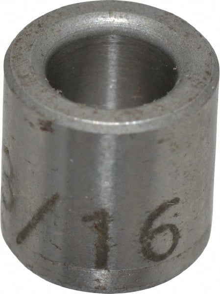 Press Fit Headless Drill Bushing: P  3/16in ID  5/16in OD MPN:P205FT