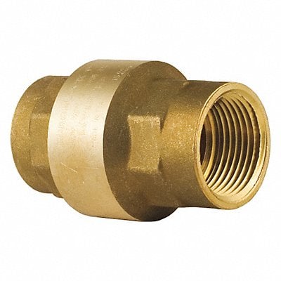 Spring Check Valve Brass 1/2 FNPT MPN:100012LF-1/2