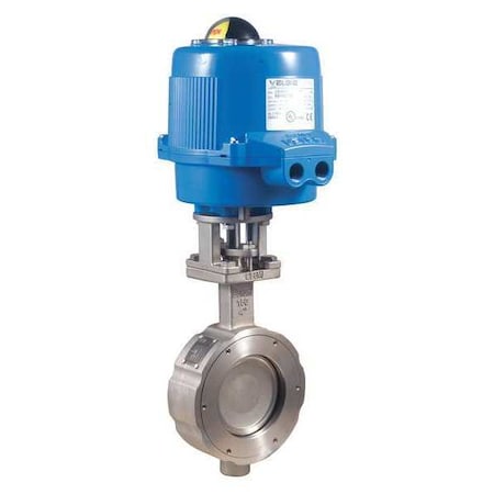 Electric Actuated, SS, Butterfly Valve, 4