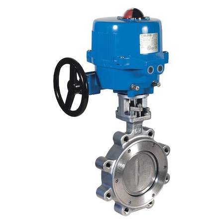 Electric Actuated, SS, Butterfly Valve, 4