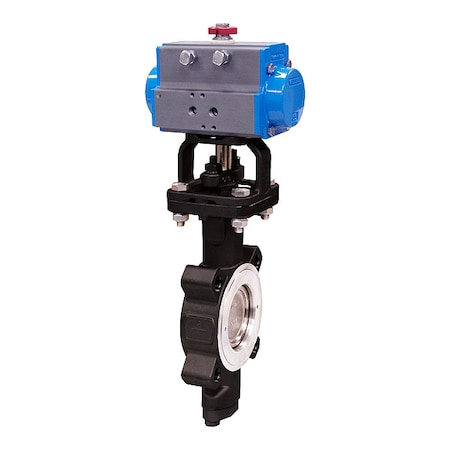 Pneumatically Actuated Butterfly Valve MPN:SR8101-12-C1