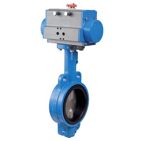 Pneumatically Actuated Butterfly Valve MPN:SRN500S-4-C1