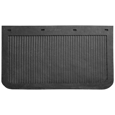 Mud Flaps, 14 in X 24 in, Rubber, Black MPN:SRI2414A1PL