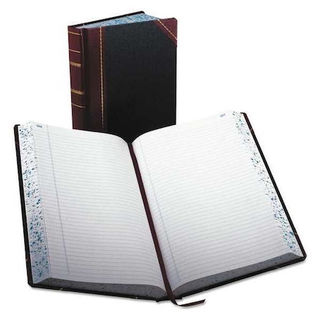 Black and Red Record Book, 14-1/8