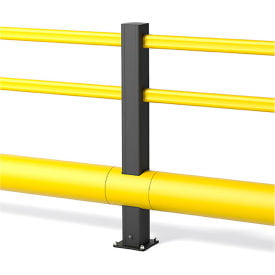 Boplan® Polymer Safety Barrier Guardrail TB400 Plus Additional 3'L Yellow PPAS-TP400-0817-MP