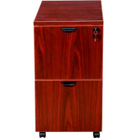 Boss Mobile Pedestal - File/File - Mahogany N149-M