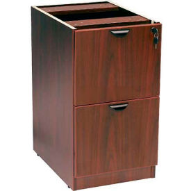 Boss Pedestal File/File Mahogany N176-M