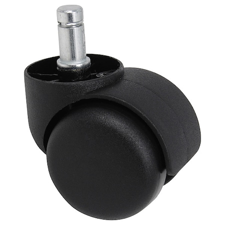 Caster Set, Black, 300 lb Cap., 2 in dia. MPN:TU015