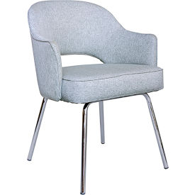 Boss Linen Guest Chair - Granite Gray B489C-GR