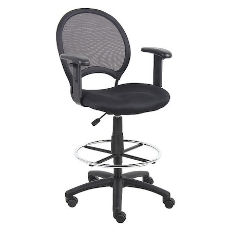 Mesh Drafting Stool W/ Adjustable Arms MPN:B16216