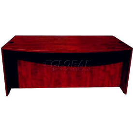 Boss Bow Front Desk Shell - 71