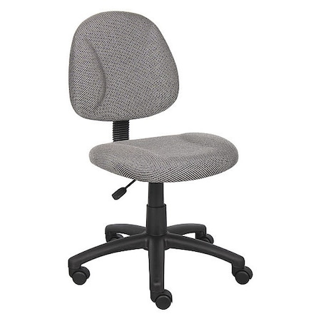 B315 Posture Deluxe Office Task Chair, Gray Back, 25 in W 25