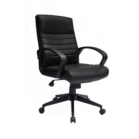 Office Chair, 42.5 in H, Black MPN:B426-BK