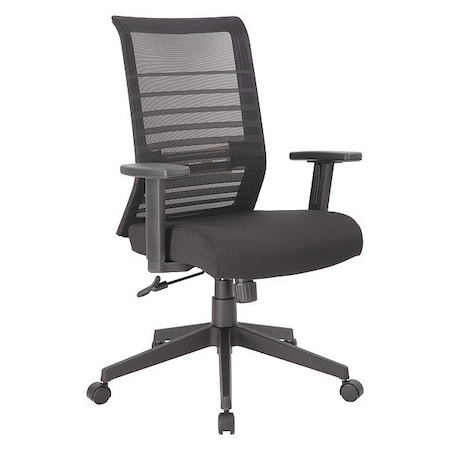 Mesh Task Chair, Adjustable, Black MPN:B6566-BK