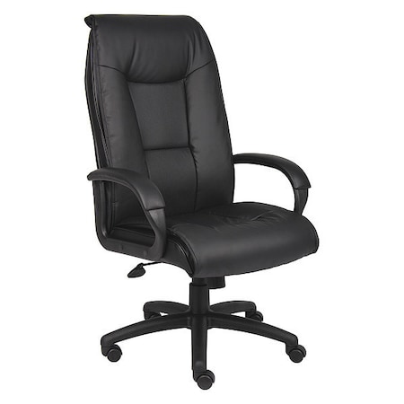 Executive Leather Plus Chair W/Padded Arm MPN:B7601