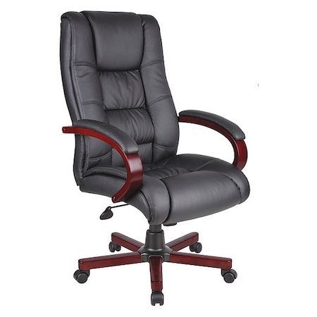 High Back Executive Wood Finished Chairs MPN:B8991-M