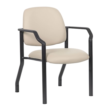 Patient Guest Chair - Beige Antimicrobial Vinyl MPN:B9591AM-BG