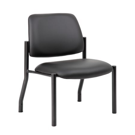 Antimicrobial Armless Guest Chair, 400 lb. Weight Capacity MPN:B9595AM-BK-400