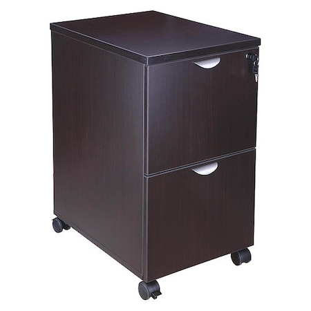 Mobile Pedestal, File/File Mocha, 16