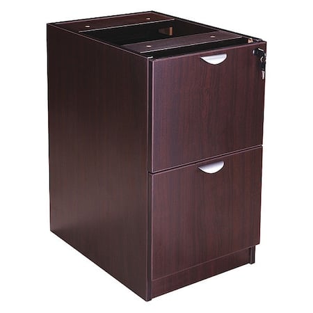 Full Pedestal File/File, Mahogany MPN:N176-M