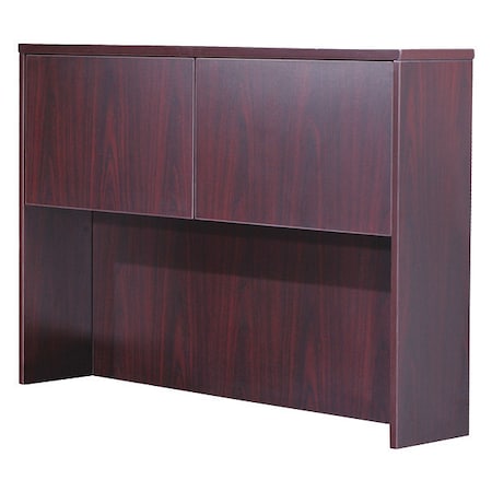 Hutch With 2 Doors, Mahogany 48